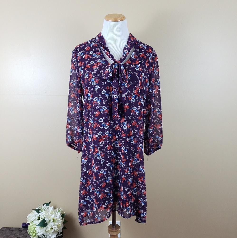 EUC Lily Rose Purple Dress